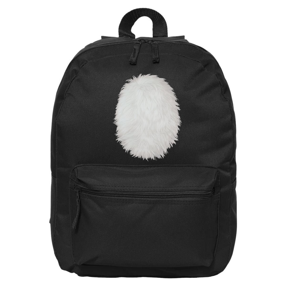 White Belly Costume Diy Cosplay Panda Bear Cat Skunk Deer 16 in Basic Backpack