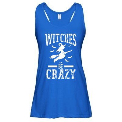 Witches Be Crazy Halloween Funny Party Gift Ladies Essential Flowy Tank