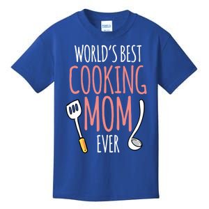 World's Best Cooking Mom Mother Cook Mommy Mama Mother's Day Gift Kids T-Shirt