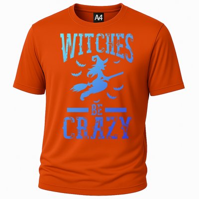 Witches Be Crazy Halloween Funny Party Gift Cooling Performance Crew T-Shirt