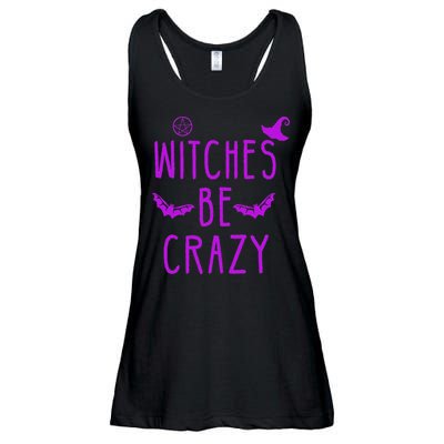Witches Be Crazy Halloween For Crazy Psycho Witches Ladies Essential Flowy Tank