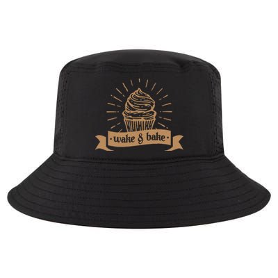 Wake & Bake Cupcake Baking Chef Cool Comfort Performance Bucket Hat