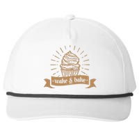 Wake & Bake Cupcake Baking Chef Snapback Five-Panel Rope Hat