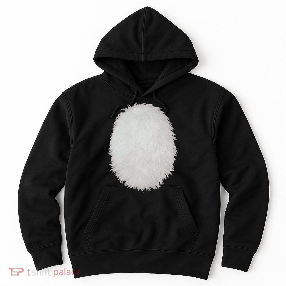 White Belly Costume Diy Cosplay Panda Bear Cat Skunk Deer Hoodie