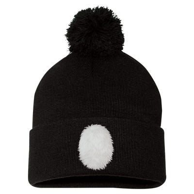 White Belly Costume Diy Cosplay Panda Bear Cat Skunk Deer Pom Pom 12in Knit Beanie
