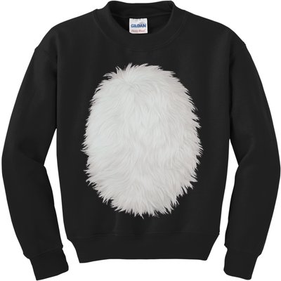 White Belly Costume Diy Cosplay Panda Bear Cat Skunk Deer Kids Sweatshirt