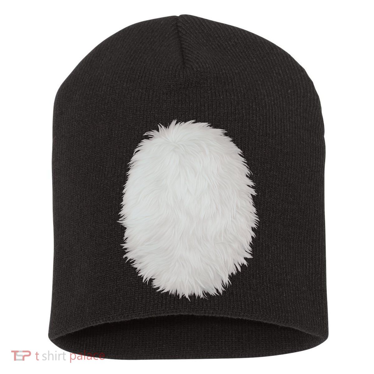 White Belly Costume Diy Cosplay Panda Bear Cat Skunk Deer Short Acrylic Beanie