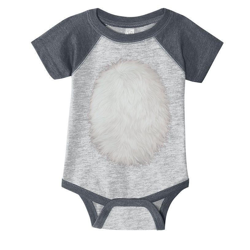 White Belly Costume Diy Cosplay Panda Bear Cat Skunk Deer Infant Baby Jersey Bodysuit