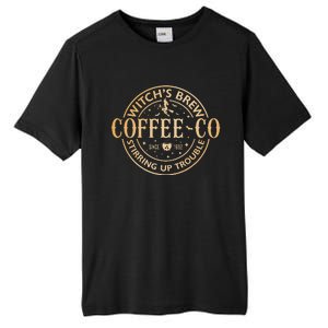 Witches Brew Coffee Co Halloween Witch Coffee Lovers Tall Fusion ChromaSoft Performance T-Shirt