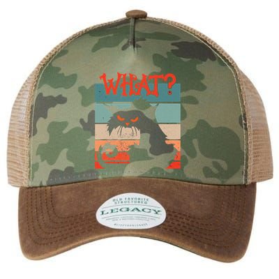 What? Black Cat Kitty For Man And Woman Funny Cat Legacy Tie Dye Trucker Hat
