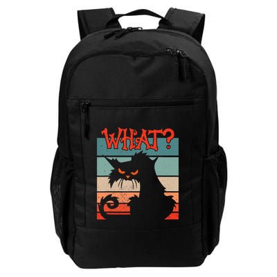 What? Black Cat Kitty For Man And Woman Funny Cat Backpack
