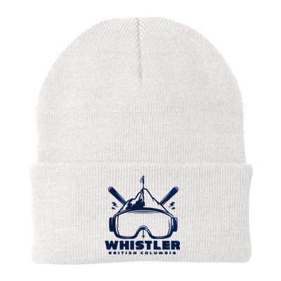 Whistler British Columbia Skiing Knit Cap Winter Beanie