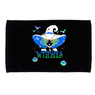 Witches Be Crazy Funny Halloween Party Pumpkin Costume Gift Microfiber Hand Towel