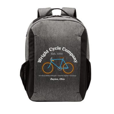 Wright Brothers Cycle Bicycle Company First Airplane Vector Backpack