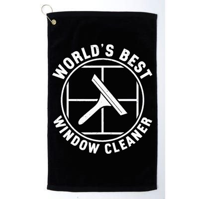 WorldS Best Cool Window Washing Professional Window Cleaner Golf Towel