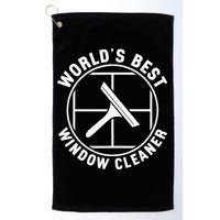 WorldS Best Cool Window Washing Professional Window Cleaner Golf Towel