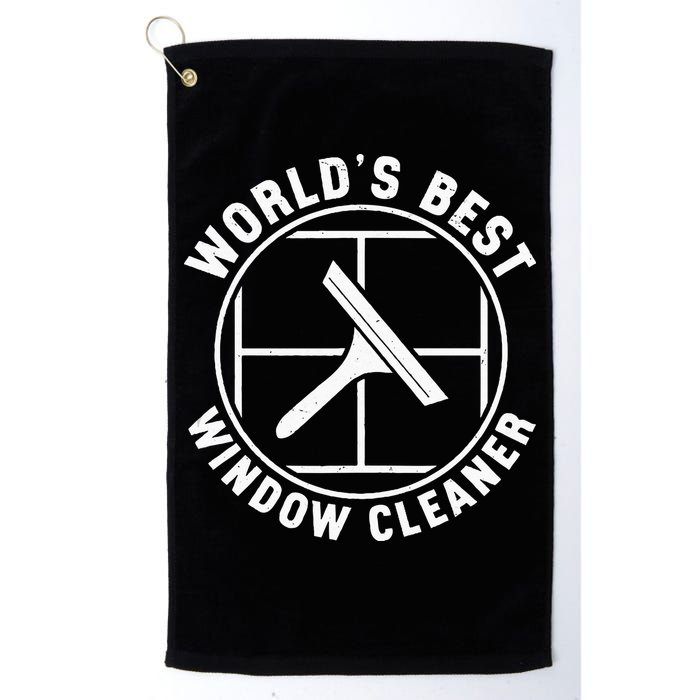 WorldS Best Cool Window Washing Professional Window Cleaner Golf Towel