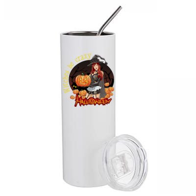 Witches Be Crazy Pumpkin Halloween Meaningful Gift Stainless Steel Tumbler