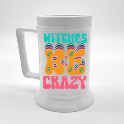 Witches Be Crazy Halloween Costume Gift Beer Stein