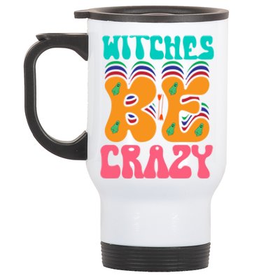 Witches Be Crazy Halloween Costume Gift Stainless Steel Travel Mug