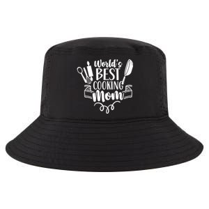 World's Best Cooking Mom Mother Cook Cooks Mommy Mama Gift Cool Comfort Performance Bucket Hat