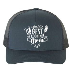 World's Best Cooking Mom Mother Cook Cooks Mommy Mama Gift Yupoong Adult 5-Panel Trucker Hat