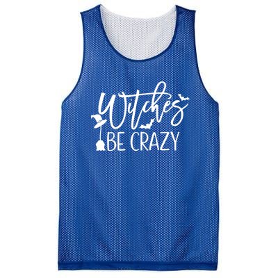 Witches Be Crazy Gift Mesh Reversible Basketball Jersey Tank