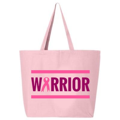 Warrior Breast Cancer Ribbon 25L Jumbo Tote