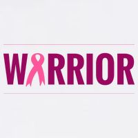 Warrior Breast Cancer Ribbon Womens Tank Top