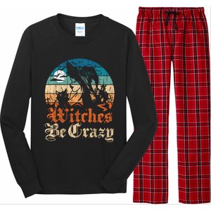 Witches Be Crazy Gift Long Sleeve Pajama Set