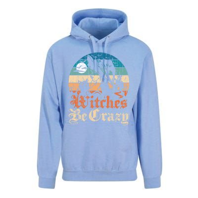 Witches Be Crazy Gift Unisex Surf Hoodie