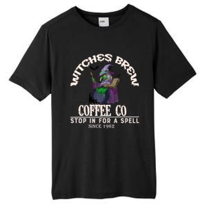 Witches Brew Coffee Co Cute Halloween Coffee Lovers Ideas Great Gift Tall Fusion ChromaSoft Performance T-Shirt