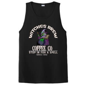 Witches Brew Coffee Co Cute Halloween Coffee Lovers Ideas Great Gift PosiCharge Competitor Tank