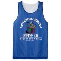 Witches Brew Coffee Co Cute Halloween Coffee Lovers Ideas Great Gift Mesh Reversible Basketball Jersey Tank