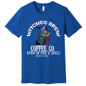 Witches Brew Coffee Co Cute Halloween Coffee Lovers Ideas Great Gift Premium T-Shirt