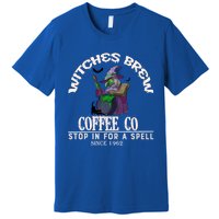 Witches Brew Coffee Co Cute Halloween Coffee Lovers Ideas Great Gift Premium T-Shirt