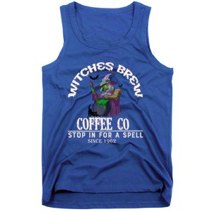 Witches Brew Coffee Co Cute Halloween Coffee Lovers Ideas Great Gift Tank Top