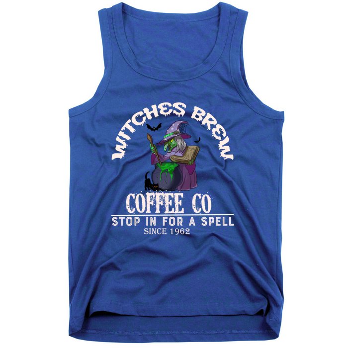 Witches Brew Coffee Co Cute Halloween Coffee Lovers Ideas Great Gift Tank Top