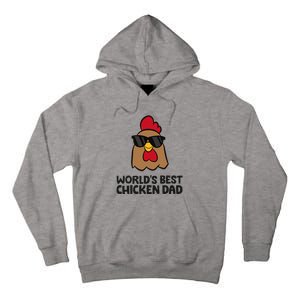 WorldS Best Chicken Dad Tall Hoodie