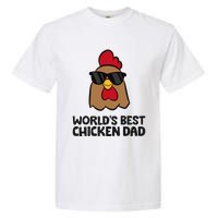 WorldS Best Chicken Dad Garment-Dyed Heavyweight T-Shirt