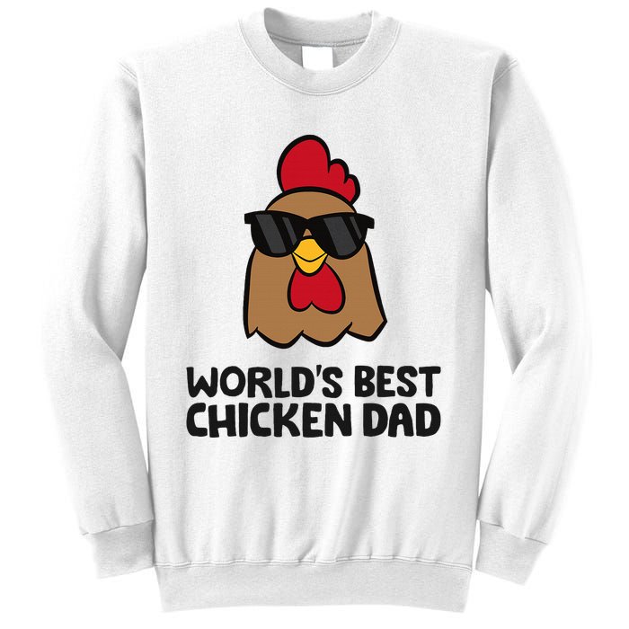 WorldS Best Chicken Dad Sweatshirt