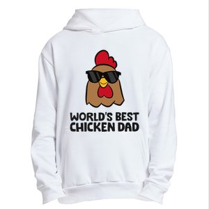 WorldS Best Chicken Dad Urban Pullover Hoodie