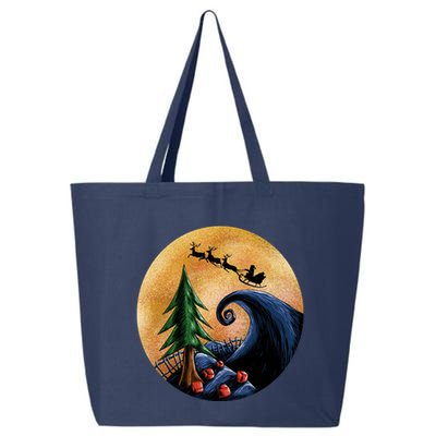 Work Before Christmas Santa's Art Wave 25L Jumbo Tote