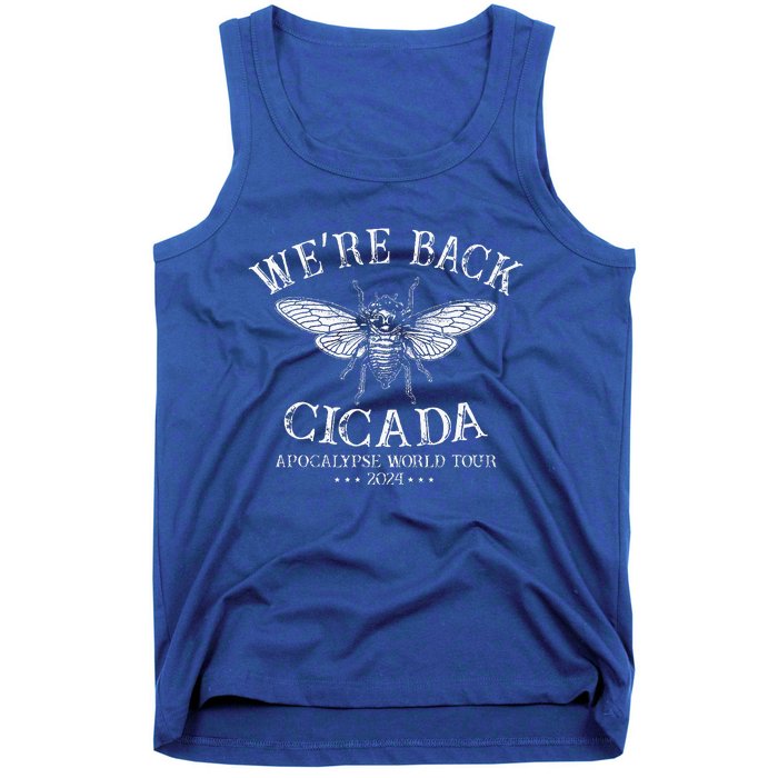 We’Re Back Cicada Apocalypse Tank Top