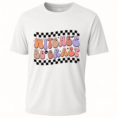 Witches Be Crazy And Witch Spooky Halloween Season Checkered Gift Performance Shirt