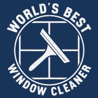 WorldS Best Cool Window Washing Professional Window Cleaner Cooling Performance Crew T-Shirt