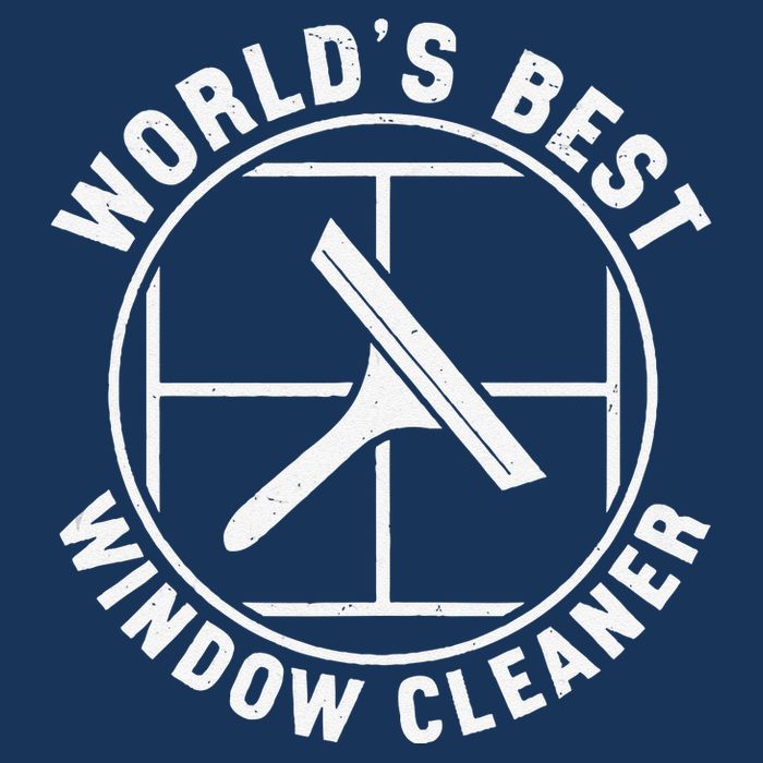 WorldS Best Cool Window Washing Professional Window Cleaner Cooling Performance Crew T-Shirt