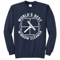 WorldS Best Cool Window Washing Professional Window Cleaner Sweatshirt