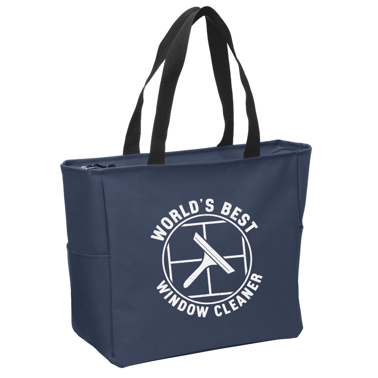 WorldS Best Cool Window Washing Professional Window Cleaner Zip Tote Bag