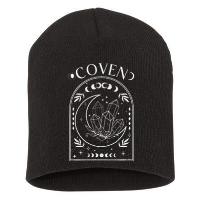 Witchy Bride Coven Tarot Celestial Gothic Bachelorette Party  Short Acrylic Beanie